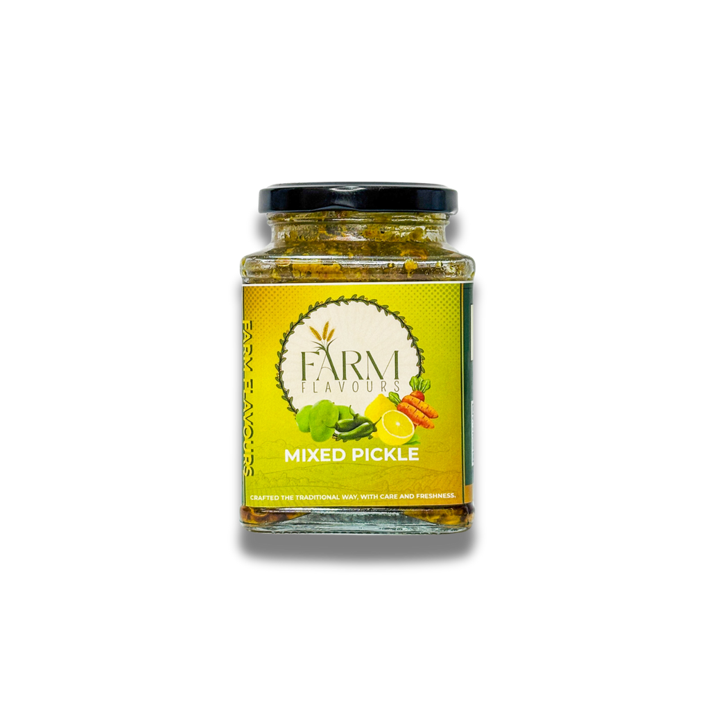 Mango Achaar with Mixed Achaar Combo