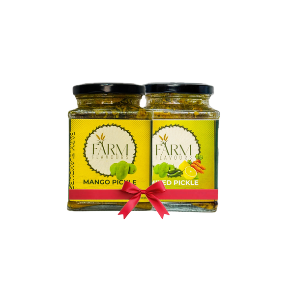 Mango Achaar with Mixed Achaar Combo