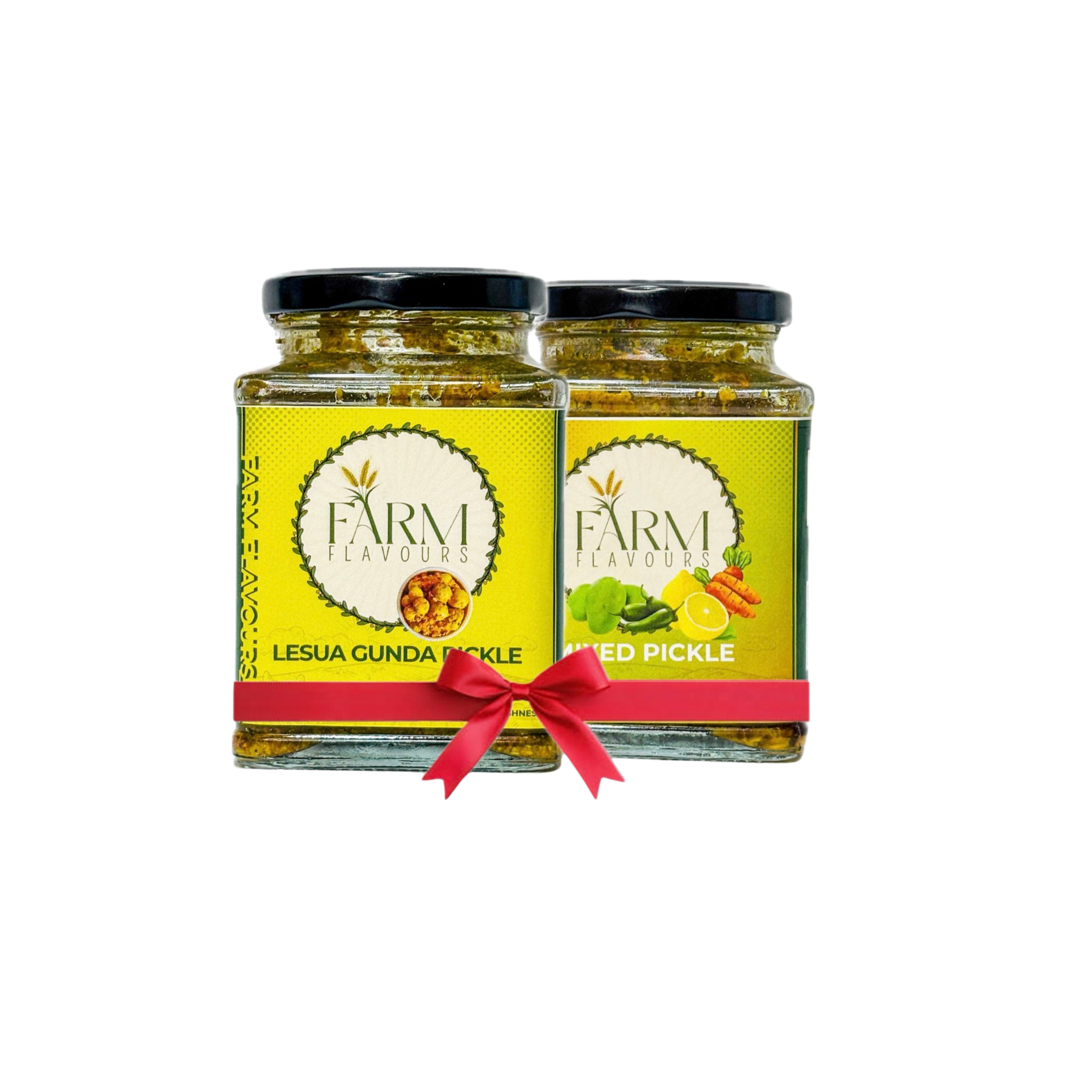 Lesua Gunda Achaar with Mixed Achaar combo