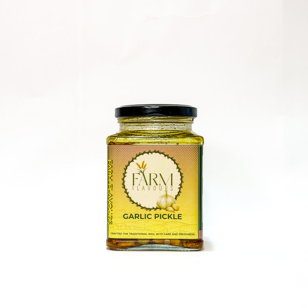 Garlic Achaar with Mixed Achaar Combo