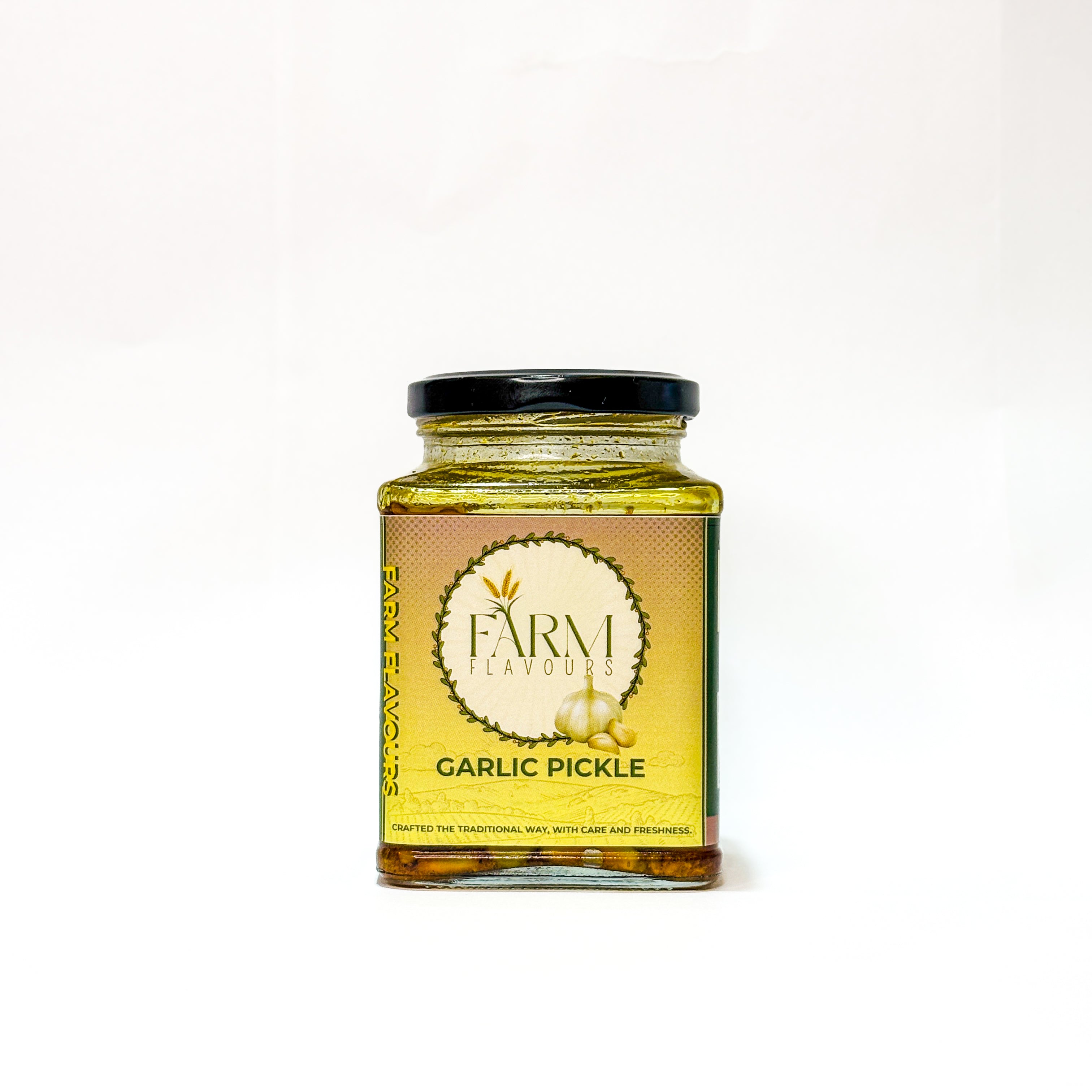 Garlic Achaar with Mixed Achaar Combo